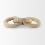 70125 - Alize Solid Wood Circular Chain Link Decorative Object