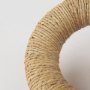 70127 - Alize Jute Wrapped Solid Wood Circular Chain Link Decorative Object