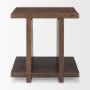 70108 - Nohr Medium Brown Wood Accent Table