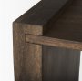 70113 - Athelia Dark Brown Wood Accent Table
