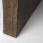 70113 - Athelia Dark Brown Wood Accent Table