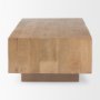 70116 - Hayden Light Brown Wood Rectangular Coffee Table