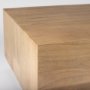 70116 - Hayden Light Brown Wood Rectangular Coffee Table