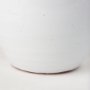 70162 - Basin Small Off-White Glazed Vase