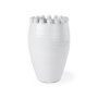 70163 - Basin Medium Off-White Glazed Vase