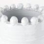 70163 - Basin Medium Off-White Glazed Vase