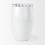 70164 - Basin Large Off-White Glazed Vase