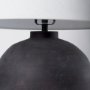 70166 - Marvin Black Ceramic Table Lamp 
