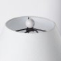 70169 - Mehdi White Ceramic Table Lamp