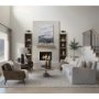 68722 - Denly II 92.5W Frost Gray Slipcover Three Seater Sofa 