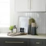 31062 - Garand Medium 15H Two-Toned Black/Natural Ceramic Jug