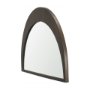 70138 - Celeste Dark Brown Wood Small Mirror