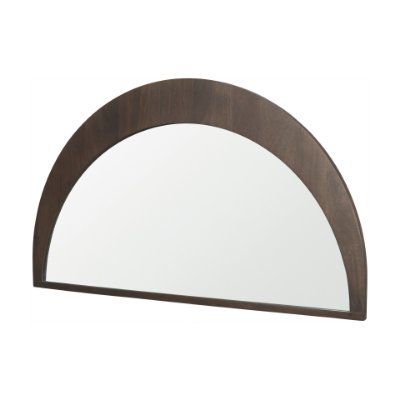 70139 - Celeste Dark Brown Wood Large Mirror