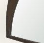 70139 - Celeste Dark Brown Wood Large Mirror