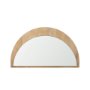 70141 - Celeste Light Brown Wood Small Mirror