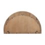 70142 - Celeste Light Brown Wood Large Mirror