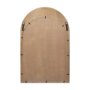 70143 - Celeste Light Brown Wood Arched Mirror
