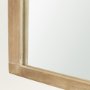 70143 - Celeste Light Brown Wood Arched Mirror