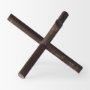 67200 - Astericks I (Large) 10L x 10W Brown Metal Decor Object