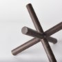 67200 - Astericks I (Large) 10L x 10W Brown Metal Decor Object