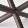 67200 - Astericks I (Large) 10L x 10W Brown Metal Decor Object