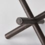 67201 - Astericks II (Medium) 8L x 7W Brown Metal Decor Object