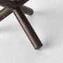 67201 - Astericks II (Medium) 8L x 7W Brown Metal Decor Object