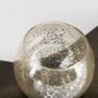 53060 - Lux Copper Metal Five Hurricane Glass Holder Table Candle Holder 