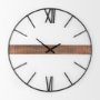 67523 - Roman 36" Round Oversize Industrial Wall Clock