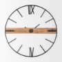67523 - Roman 36" Round Oversize Industrial Wall Clock