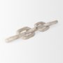 69571 - Alix 29.0L x 5.0W x 5.0H Beige Wooden Link Chain Decorative Object
