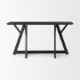 69637 - Jennings 54.0L x 16.0W x 29.5H Dark Brown Wood Console Table
