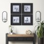 68557 - Katherine Wall Mounted Mirror w Glass Bottle for Botanicals or Floral