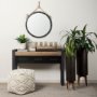 37139 - Pendula 27L x 27H Round Metal Frame Mirror