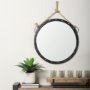 37139 - Pendula 27L x 27H Round Metal Frame Mirror