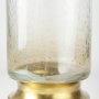 67946 - Adriatic I Small Brushed Gold Metal Glass Vase