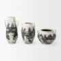 70083 - Boscia 22H Double Ear Floor Vase
