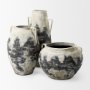 70083 - Boscia 22H Double Ear Floor Vase