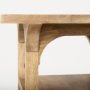 70105 - Candace Light Wood Bridge Accent Table