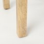 70105 - Candace Light Wood Bridge Accent Table