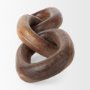 70152 - Tayla Large Medium Brown Wood Chain Link