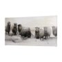 101767-S - Winter Sheeps I by Stellar Design Studio a Hand Embellished Textured Canvas