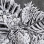 13246 - Farm Fresh Strawberries by Mercana Studio a Hand Embellished Textured Framed Art Print
