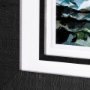 13311 - Vista II by Mercana Studio a Hand Embellished Textured Framed Art Print Matted under Glass