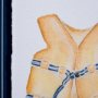 13316 - Lifejacket I by Mercana Studio a Hand Embellished Textured Framed Art Print Matted under Glass