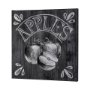 101657-L - Farm Fresh Apples by Mercana Studio a Hand Embellished Textured Canvas