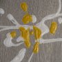 101668-S - Blossom III by Mercana Studio a Hand Embellished Textured Canvas