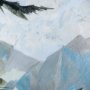 101701-L - Vista I by Mercana Studio a Hand Embellished Textured Canvas