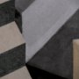 101705-L - Labyrinth I Tri Color by Mercana Studio a Hand Embellished Textured Canvas