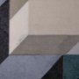 101706-S - Labyrinth II Tri Color by Mercana Studio a Hand Embellished Textured Canvas